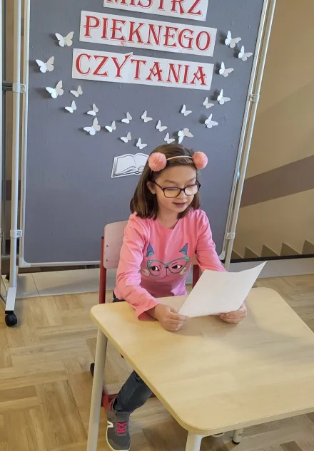 konkurs czytelniczy „Mistrz pięknego czytania”
