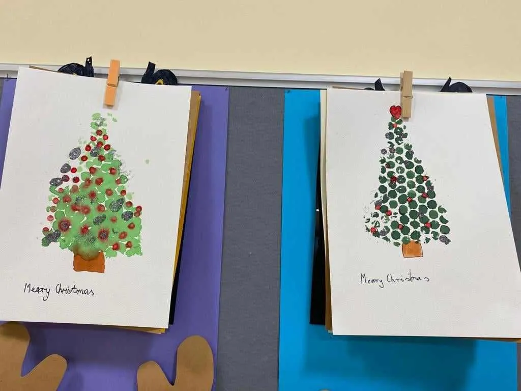 Moduł plastyczny w świetlicy - grudzień