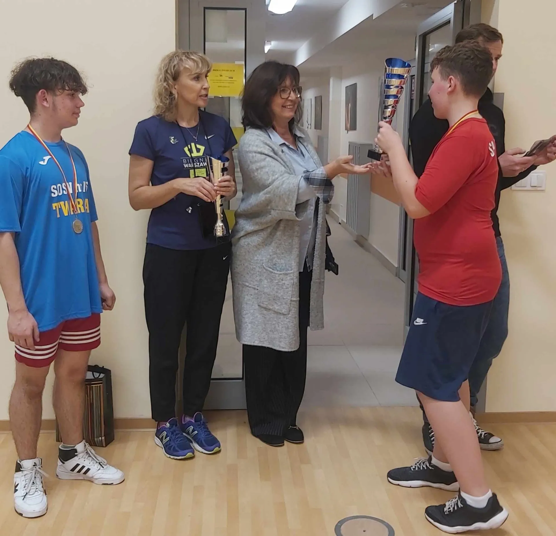 Integracyjny Turniej Unihokeja, z programu " Sportowo, blisko domu"