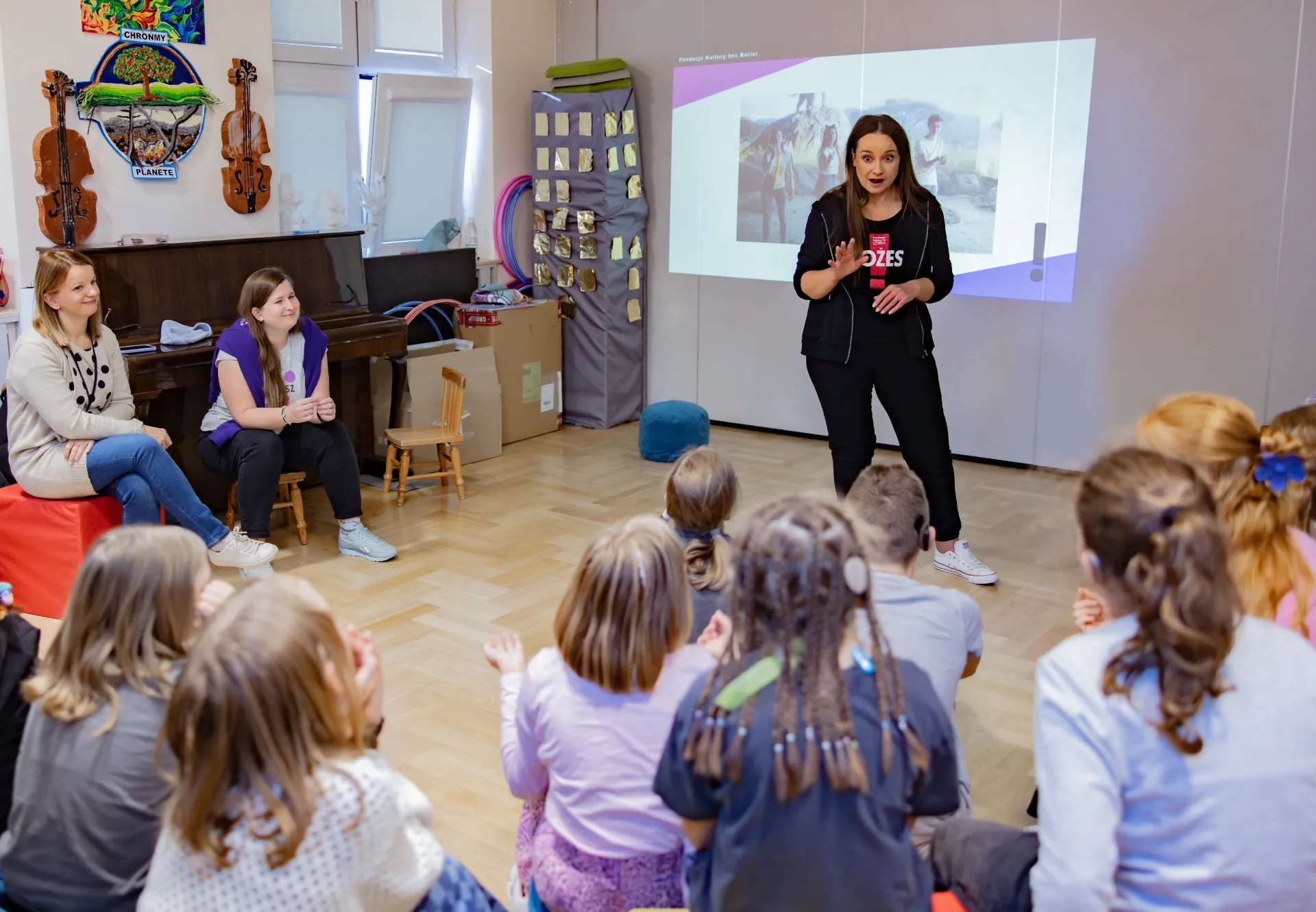 Wspomnienia ze spotkania z pracownikami Fundacji Kultura Bez Barier oraz Disney Polska