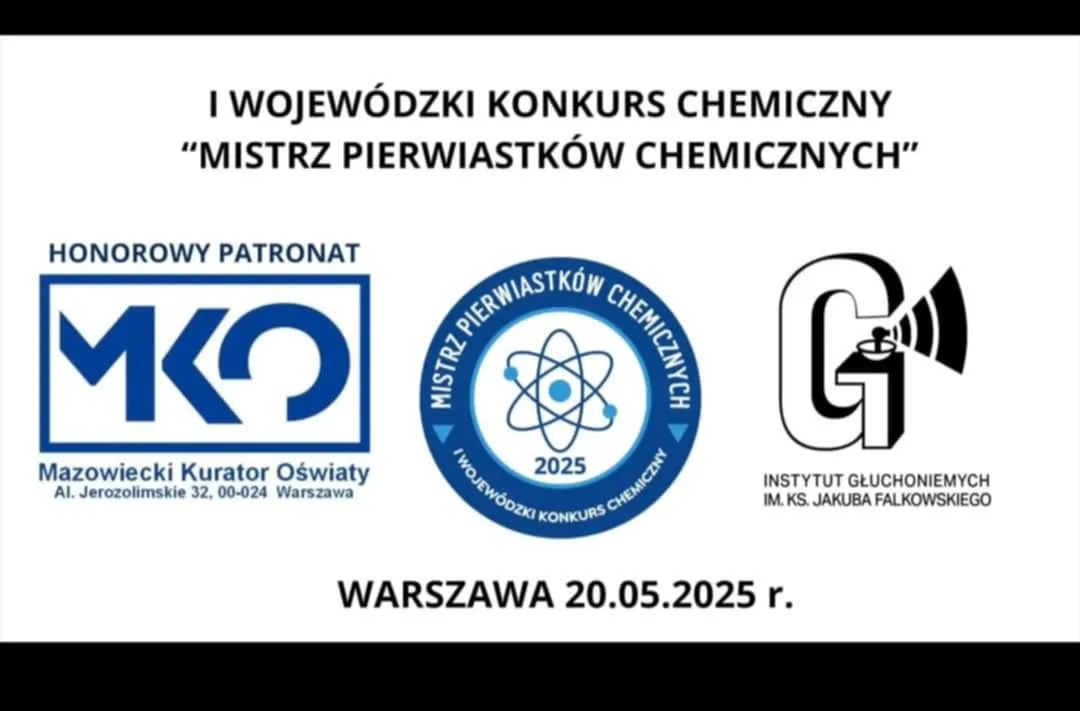 I Wojewódzki Konkurs Chemiczny