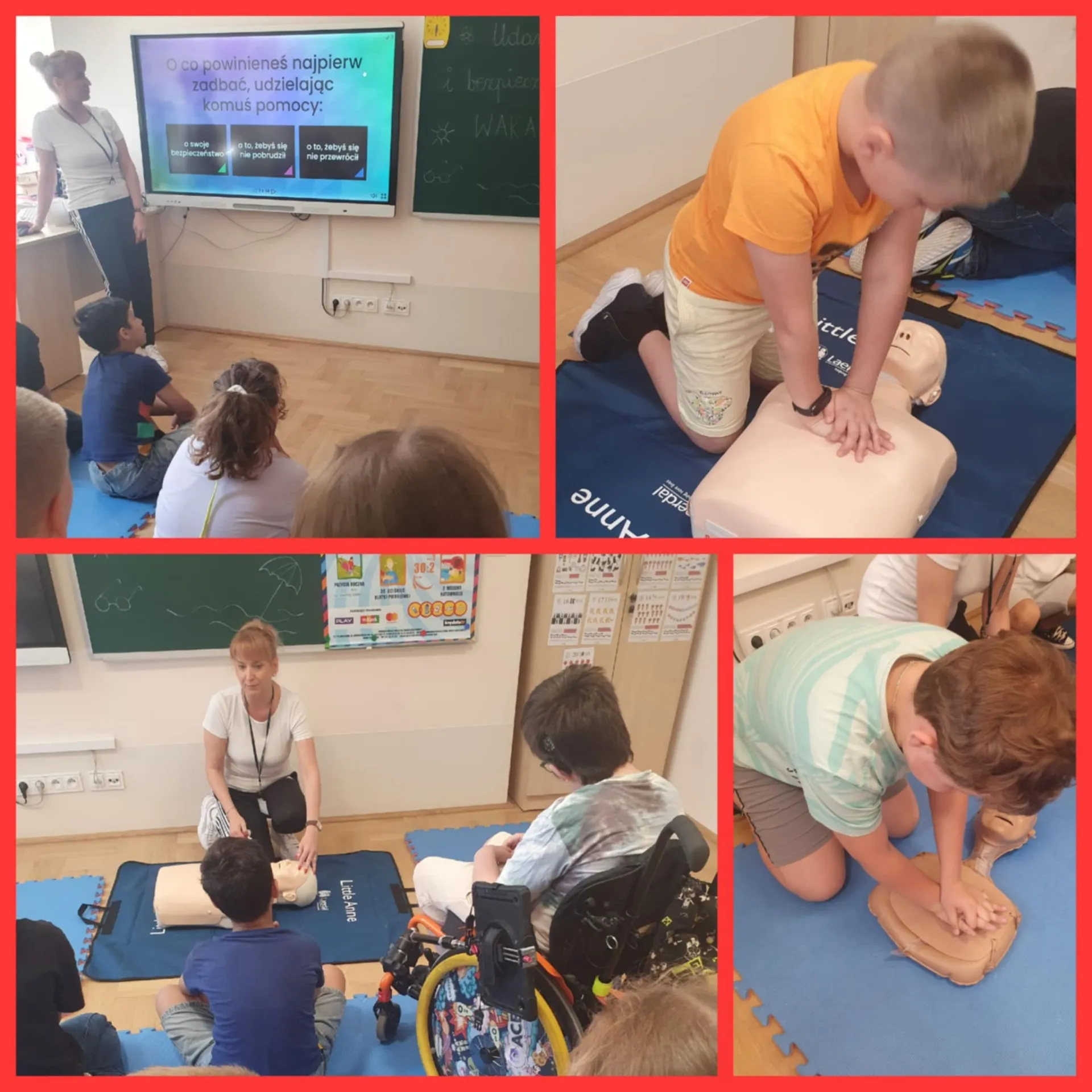 Mali ratownicy w akcji!