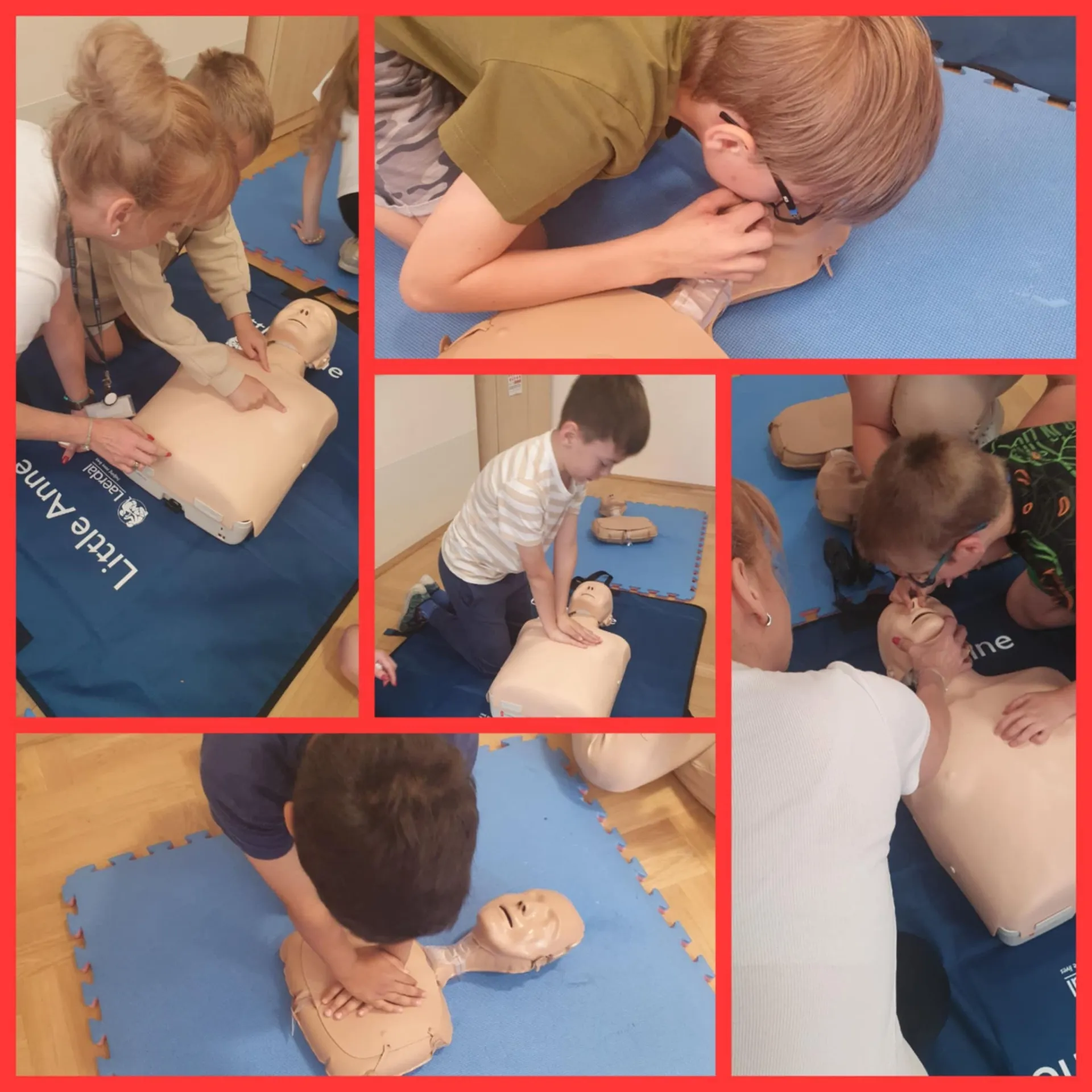 Mali ratownicy w akcji!