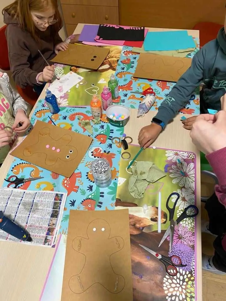 Moduł plastyczny w świetlicy - grudzień