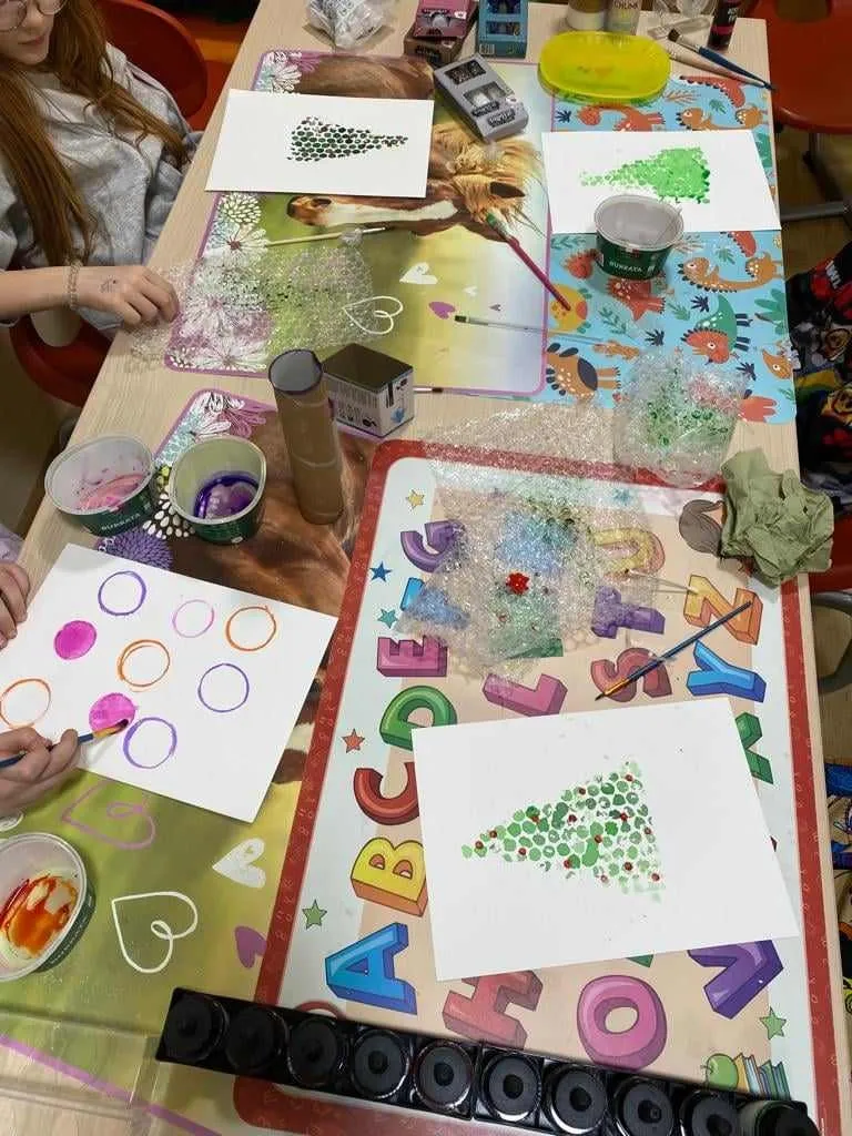 Moduł plastyczny w świetlicy - grudzień