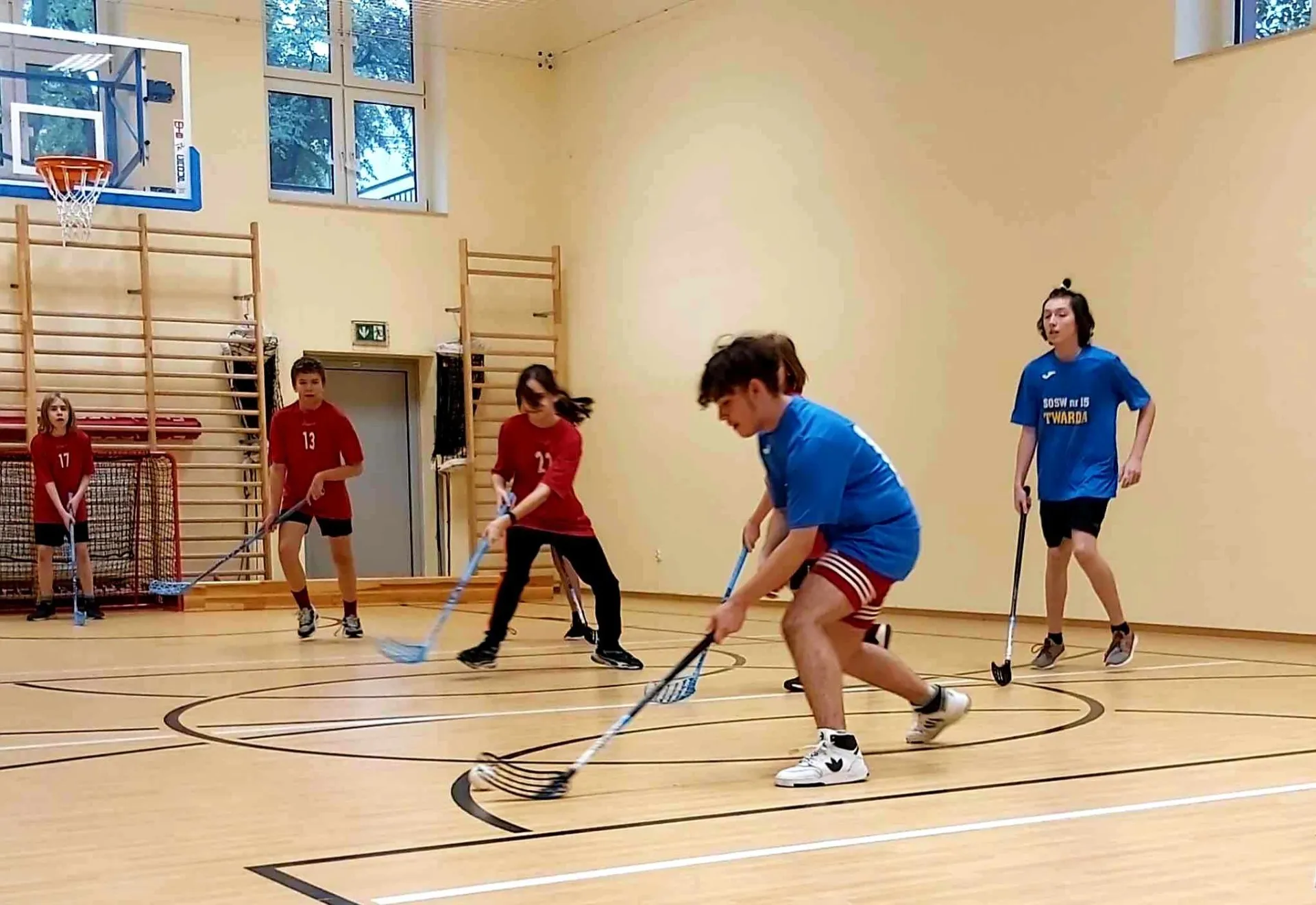 Integracyjny Turniej Unihokeja, z programu " Sportowo, blisko domu"