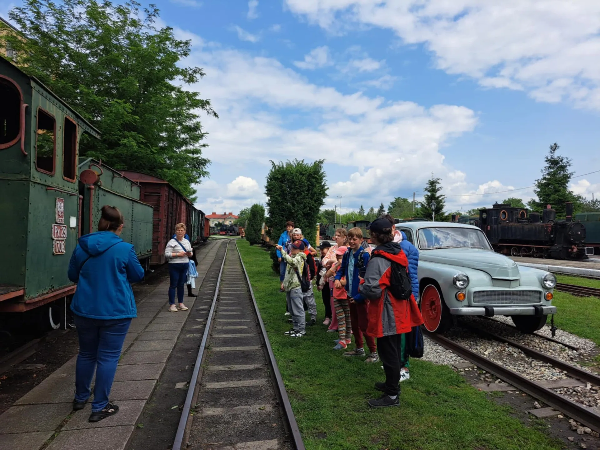 Wycieczka uczniów klas czwartych
