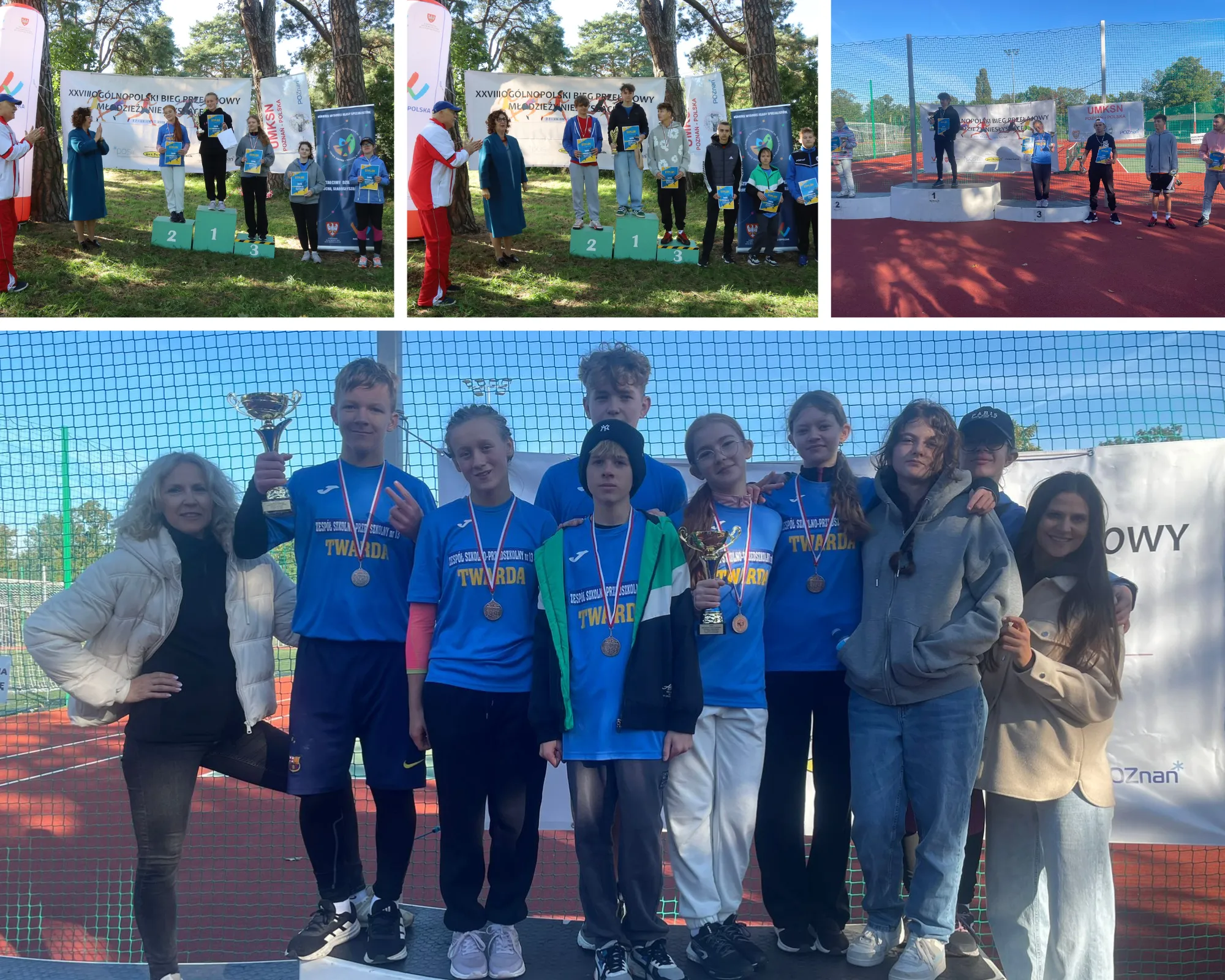 Kolaż zdjęć z dekoracji