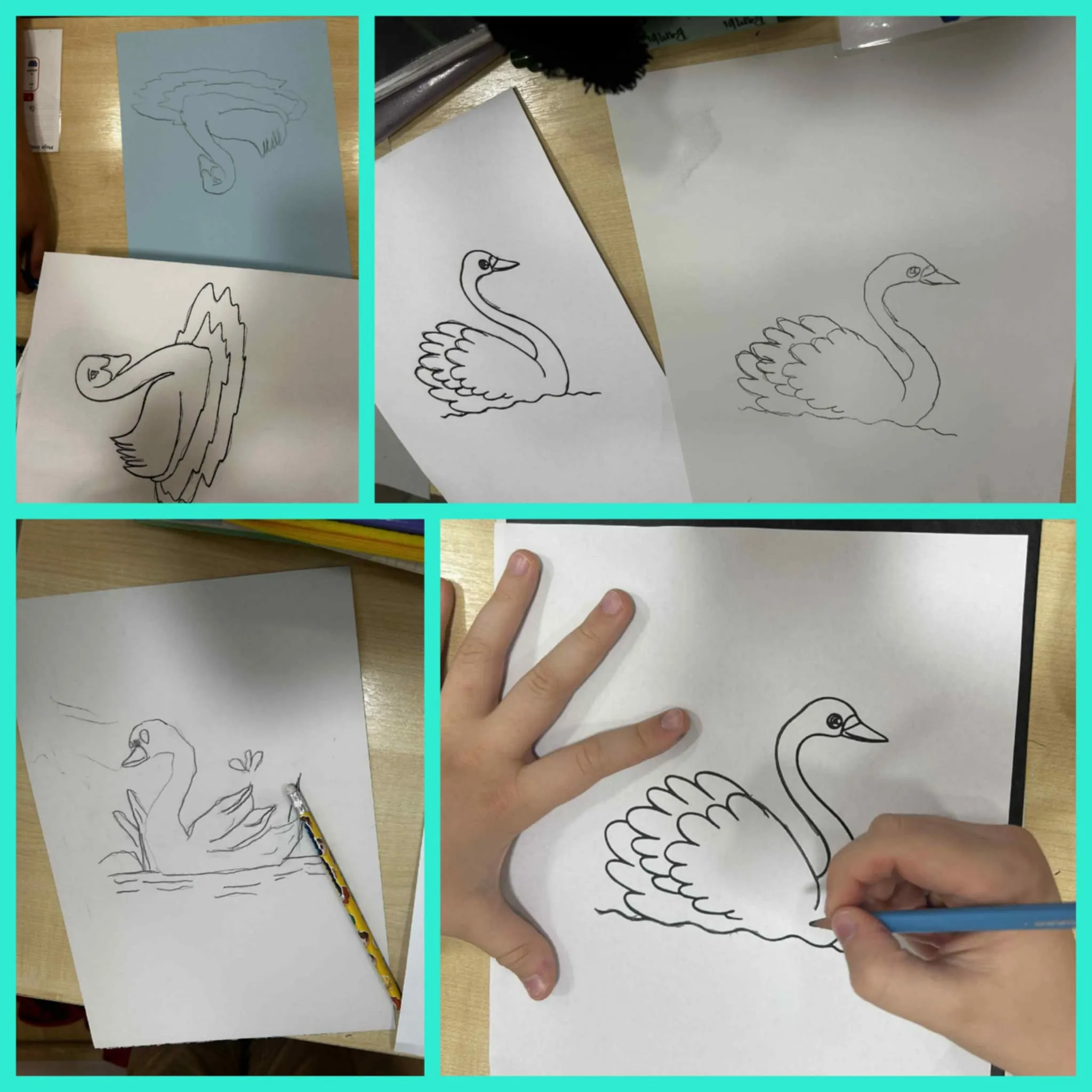 Prace plastyczne uczniów