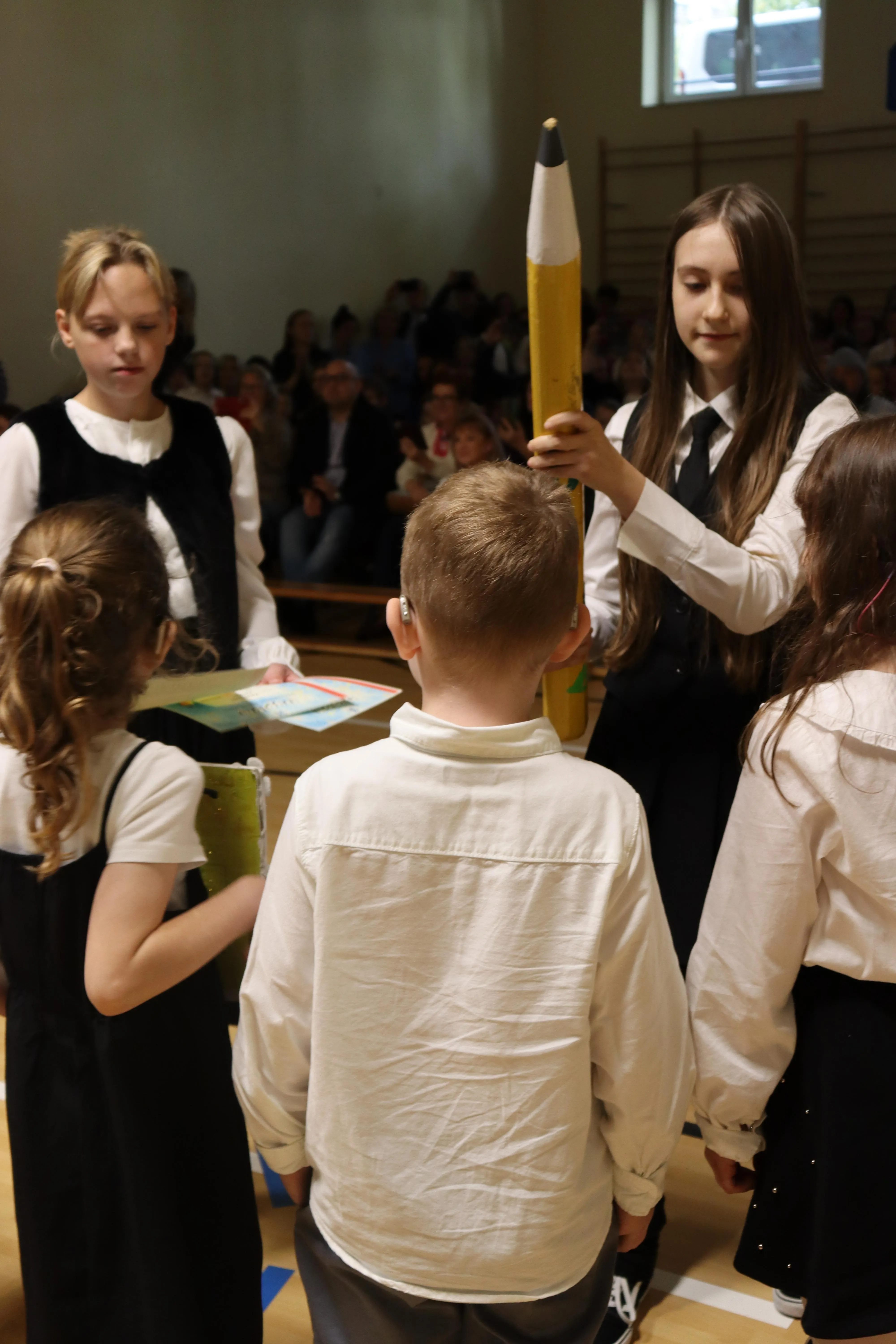 Pasowanie uczniów klasy 1 