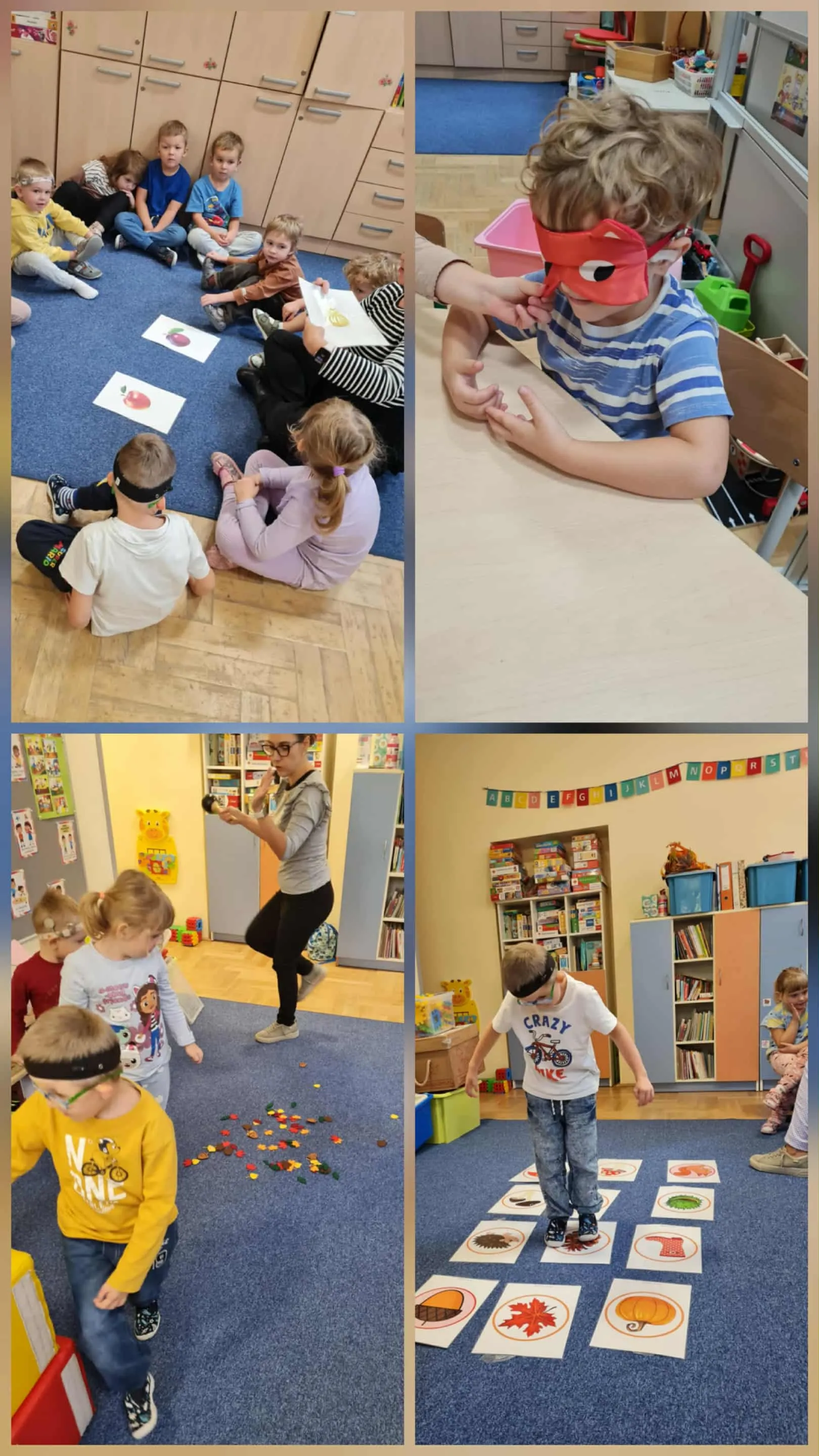 Jesienne inspiracje przedszkolaków - kodowanie