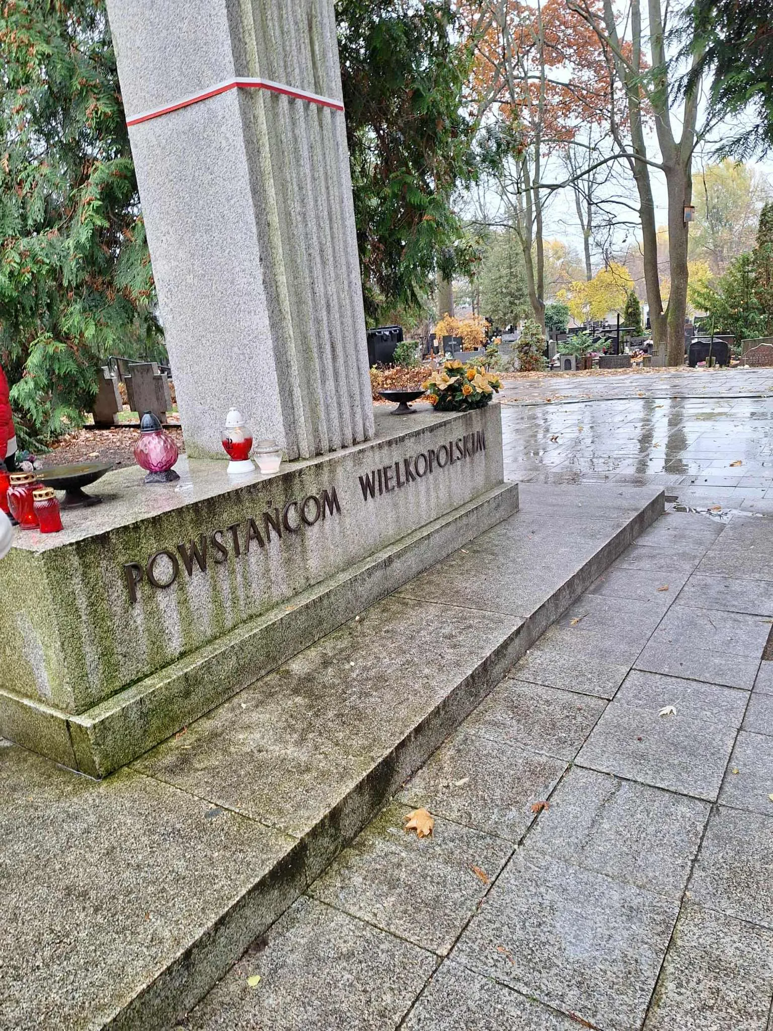 Świeczka uczniów szkoły