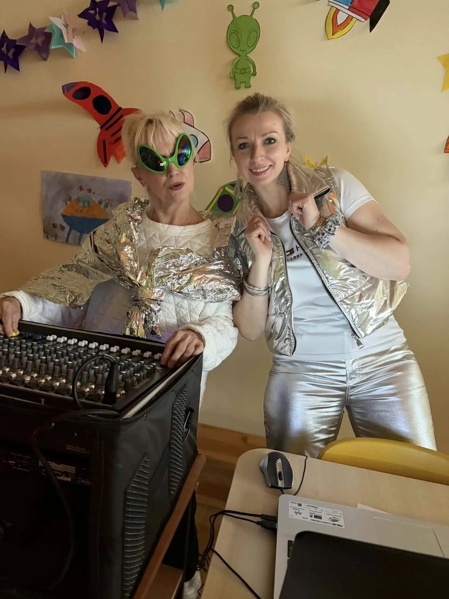 Panie nauczycielki prowadzące bal