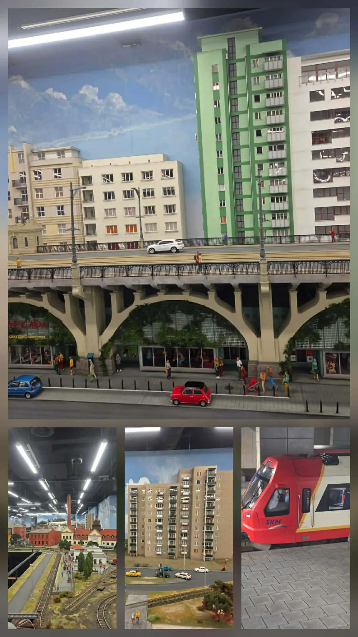 zdjęcie makiety miasta