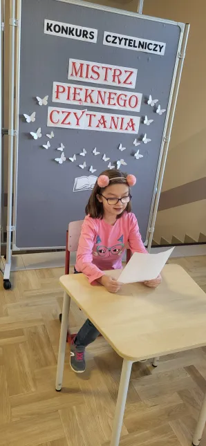 konkurs czytelniczy „Mistrz pięknego czytania”